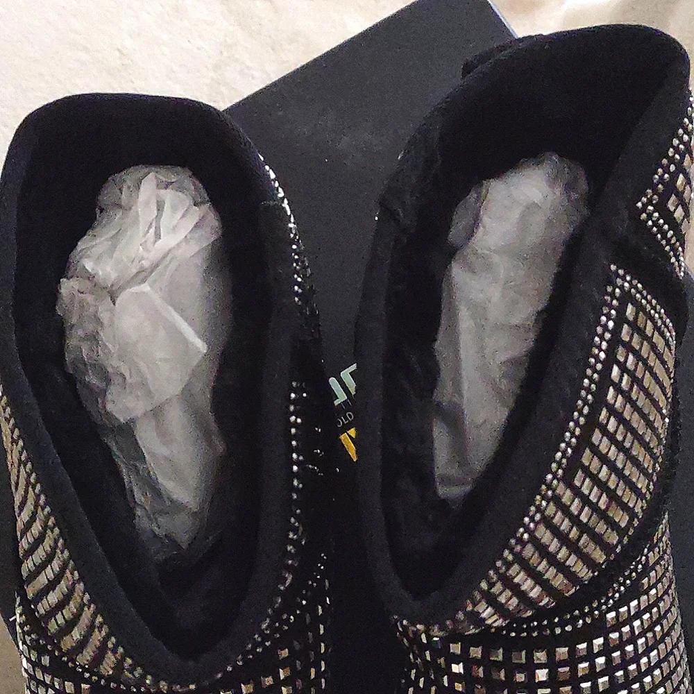 CAPE ROBBIN PLATFORM STUDDED BOOTIES - Picture 4 of 14